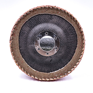 Disco abrasivo de cerámica curvada de 4,5 pulgadas para pulir y pulir metales Soporte OEM personalizado - Product Image 3