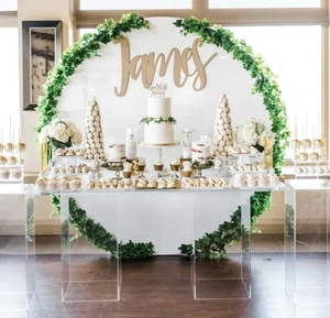 <strong>Clear</strong> Outdoor or Indoor Decoration Acrylic Wedding <strong>Table</strong> - Product Image 2
