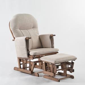 Hiện đại tàu lượn đệm thai sản xác ướp cho con bú bú nằm ngả bé bằng gỗ điều dưỡng ghế Rocking - Product Image 5