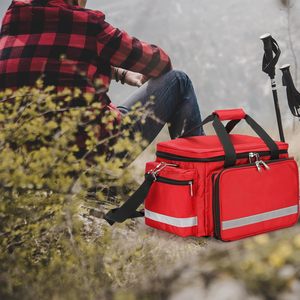 Trousse de premiers secours d'urgence personnalisable avec logo, sac de rangement médical portable pour la prévention des épidémies, pour voiture et activités de plein air - Product Image 5