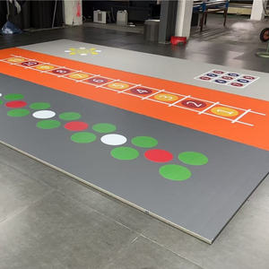 6FT XPE Foam Gym Exercise Roll Mat Boxe <span class=keywords><strong>Fitness</strong></span> Tapis de Sol et Yoga Roll Mat pour Anneaux de Boxe, Idéal pour la Formation et la Sécurité - Product Image 4