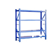 Estantería de 4 Niveles Resistente a la Corrosión, Estilo de Estantes de Madera, Dimensiones Personalizables, Almacenamiento
