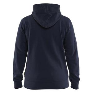 BLAKLADER - 339511588600XXXL <b>Women</b>’s <b>hoodie</b> with zipper Dark <b>navy</b> <b>blue</b> - EAN 7330509920107 WORK HOODIES - Product Image 2