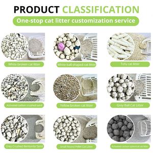OEM - Litière pour chat en bentonite professionnelle, contrôle des odeurs, faible teneur en poussière, agglomération rapide, paquet de 5 kg - Product Image 5