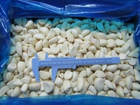 OEM/ODM de Alta Calidad, Venta Caliente, Fábrica China, Alimentos Vegetales Congelados para Venta al por Mayor y al por Menor, Ajos Congelados IQF en Rodajas y Puré