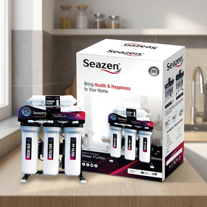 เครื่องกรองน้ำอัจฉริยะแบบติดผนัง Seazen SZD 212 ระบบ Reverse Osmosis 200 GPD พร้อมปั๊มเพิ่มแรงดัน 24V เมมเบรน 80 GPD ตัวควบคุม TDS และระบบฆ่าเชื้อ UV - Product Image 3