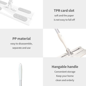 Sistema de Mopa Plana de Aluminio Ecológico de Alta Durabilidad en Oferta con Recambios Desechables - Product Image 6
