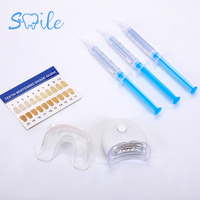 Gel Blanqueador Dental de 3ml Sin Peróxido, para Uso Doméstico, con Empaque de Lujo y Logotipo Personalizado, Kits Profesionales de Blanqueamiento Dental