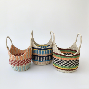 Handgemachter gewebter Einkaufstasche-Picknick-und Einkaufstasche im ethnischen Stil für Lebensmittel und den Außenbereich - Product Image 2