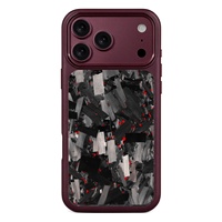 Casing Ponsel Serat Karbon IPhone 18 Pro Max 18pro 17pro 17pro Max Penutup Pelindung Anti Jatuh Ultra Tipis Mendukung Pengisian Daya Nirkabel