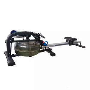 YG-R001 YG Fitness Water Rower : Appareil de <span class=keywords><strong>cardio</strong></span>-training de gym en bois pour l'entraînement cardiovasculaire et le <span class=keywords><strong>rameur</strong></span> aquatique - Product Image 1