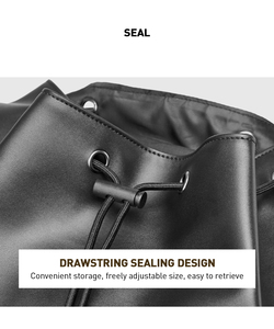 MOYYI Zaino da <span class=keywords><strong>Uomo</strong></span> di Lusso in <span class=keywords><strong>Pelle</strong></span> PU Borsa da Viaggio d'Affari per Laptop - Product Image 4