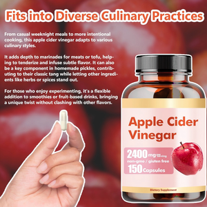 2400mg Appelazijn Capsule Appelazijn Capsule Vitamine Capsule voor de Gezondheid - Product Image 2