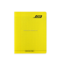 Cahier d'exercices en plastique PP, agenda 96, école personnalisée