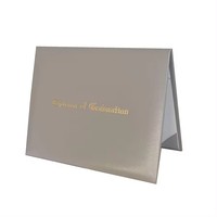 Funda para certificados Carpeta para archivos Protector de certificados de cuero Piel para bebés
