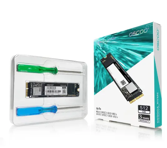 Disco rigido SSD PCIe per Apple Macbook Air A1369 A1465 A1466 Pro A1398 A1502 i Mac A1418 A1419 interfaccia originale senza bisogno di adattatore