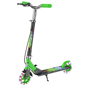 Safe Premium Children's <strong>Scooter</strong> Kids 2 <strong>Big</strong> PU Light up Wheels Portable Lightweight Foldable Kids' Kick <strong>Scooter</strong> With Rear Brake - Product Image 4