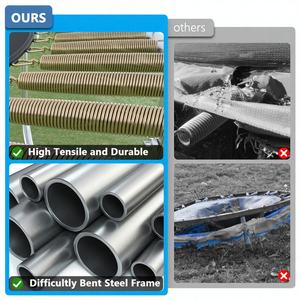 Trampolín de Bambú con Forma de Corazón y Red de Seguridad Lumina para Niños Unisex de 4 a 12 Meses - Product Image 1