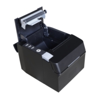 Imprimante thermique de reçus POS USB/sans fil 80 mm à faible coût d'usine avec rouleau de papier thermique en stock 203 DPI Garantie 1 an
