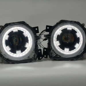 Phares LED <span class=keywords><strong>Suzuki</strong></span> <span class=keywords><strong>Jimny</strong></span> JB64 JB74 2019-2026, <span class=keywords><strong>Angel</strong></span> Eye 4 yeux, 6 yeux carrés, DRL, projecteur - Product Image 1