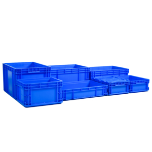 Cassa di stoccaggio in plastica EU casse mobili pesanti per hub di corriere - Product Image 5