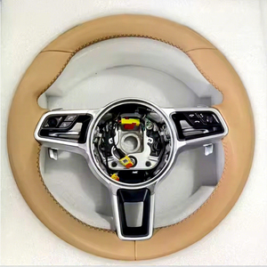 Volante de Fibra de Carbono a <span class=keywords><strong>Precio</strong></span> de Fábrica al por Mayor para <span class=keywords><strong>Porsche</strong></span> Macan, Panamera, Cayman, Boxster, 718, 991, 911, Cayenne, Mejora de Equipamiento - Product Image 3