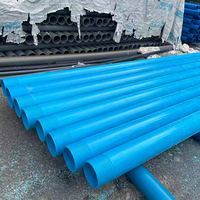 Tube de cuvelage et crépine en PVC 4, 5, 6 pouces pour forage de puits profond, pompe manuelle et pompe solaire
