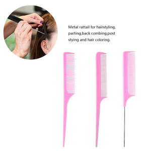 Set di 10 Pettini in Plastica PP per Acconciature <span class=keywords><strong>e</strong></span> Cura della <span class=keywords><strong>Barba</strong></span>, Ideali per Saloni - Product Image 5