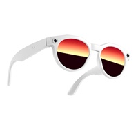 Lunettes Intelligentes W611Pro avec Caméra 800W Pixels, Contrôle Tactile, Monture Robuste TR pour Appels et Musique, Double Micro Anti-Bruit