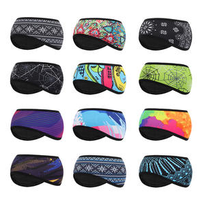 Bandeau <span class=keywords><strong>de</strong></span> sport d'hiver unisexe à imprimé paisley, vente en gros, thermique, coupe-vent, polaire, avec <span class=keywords><strong>cache</strong></span>-oreilles, pour le <span class=keywords><strong>ski</strong></span>, le cyclisme et les activités <span class=keywords><strong>de</strong></span> plein air - Product Image 1