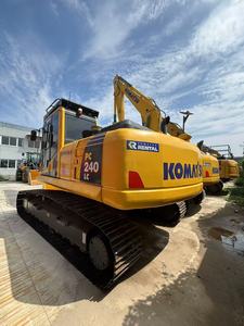 Excavatrice sur chenilles 22-24 tonnes PC200 en promotion – Komatsu PC240LC-8 d'occasion, faible nombre d'heures de travail, bon état, hydraulique - Product Image 3