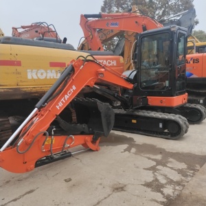 Miniexcavadora Hitachi ZX55USR de 5 Toneladas, Marca Japonesa, Usada, Modelo ZX55USR-5A en Stock, de Alta Calidad, en Venta - Product Image 6