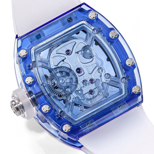 Montre squelette transparente haut de gamme pour homme – Montre de luxe pour événements rock, rassemblements de motards et soirées décontractées - Product Image 5