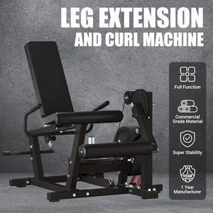CZFIT Appareil d'entraînement multifonction pour flexion et extension des jambes assises - Équipement de gym pour la force des muscles des jambes, de la taille et de l'abdomen - Product Image 5