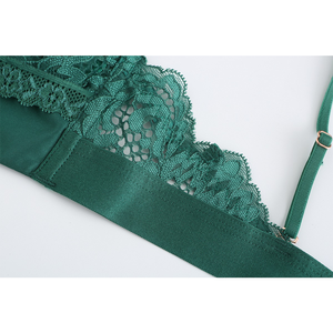 High Quality Lace Silk Seamless Bra and Panties <b>Sets</b> <b>Sexy</b> Lingerie <b>Sets</b> - Product Image 5