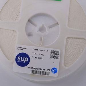 Whole -Sale RR3216 1206L1544FT 1206 3216 Resistors Chip Resistors SMD Resistors 1.54Mohm 1% 1/4W Thick Film Resistor - Product Image 1
