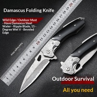 Fabrikant gespecialiseerd in Damascus-patroon vouwmesjes, multifunctionele keuken- en fruitmessen, draagbare outdoor-messen
