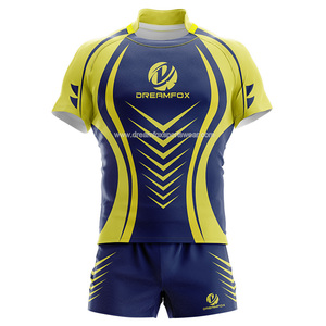 Ventes en gros de maillots de <span class=keywords><strong>rugby</strong></span> personnalisés avec logo d'équipe, nouveau design, sublimation, maillots de <span class=keywords><strong>rugby</strong></span> bleus de <span class=keywords><strong>Nouvelle</strong></span>-<span class=keywords><strong>Zélande</strong></span>, uniformes de ligue - Product Image 3