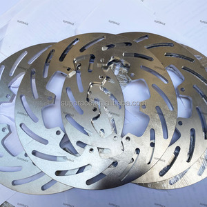 จานเบรกไทเทเนียมสำหรับรถสปริ้นท์คาร์แบบโอเพ่นวีล ขนาด 12 นิ้ว ผลิตจากซุปเปอร์อัลลอย แบบเจาะรู 8x7.00 นิ้ว ผลิตด้วยเครื่อง CNC ยี่ห้อวิลวูด - Product Image 3