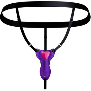 Vibrador de bragas con control por aplicación Bluetooth, 9 frecuencias, con correa, a prueba de salpicaduras, juguete sexual. - Product Image 2