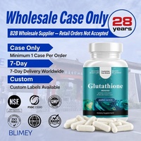BLIMEY Super Detox Caps ekstrak Milk Thistle kapsul pil hati suplemen l-glutathione kapsul untuk kulit