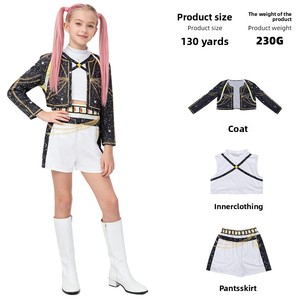 Costumi <span class=keywords><strong>Cosplay</strong></span> per Ragazze Echo, Abiti per Spettacoli a Tema K-Pop e TV per Bambini - Product Image 3