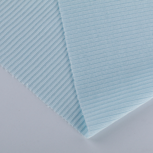 Buena calidad rayón spandex 48s de warp de lana tela de costilla en stock - Product Image 4