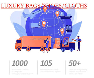 Sacs de mode d'occasion pour femmes d'Italie utilisés avec une longue sangle et un code de série brodé inclus - Product Image 3