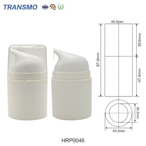 Flacon en plastique pour lotion avec pompe, couleurs personnalisées, flacon vide pour lotion corporelle, sérum, huile, pompe à pression pour cosmétiques, 30 ml - Product Image 2