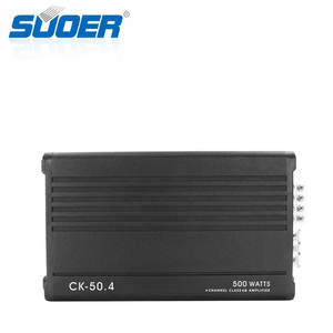 Pour Suoer CK-50.4 <span class=keywords><strong>500W</strong></span> pleine fréquence classe AB amplificateurs de <span class=keywords><strong>voiture</strong></span> à 4 canaux poids net 1.76kg - Product Image 5