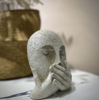 Cadeaux créatifs Sculpture en résine No See No Speak No Hear Figurine pour la décoration intérieure