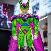 Figurine Manga de grande taille 42 cm, DRAGON BAII Cell, Super Saiyan à double tête, Figura PVC, figurine d'anime, jouets