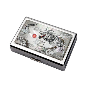 <span class=keywords><strong>Étui</strong></span> <span class=keywords><strong>à</strong></span> cigarettes en métal <span class=keywords><strong>personnalisé</strong></span> avec motif de transfert double face, blancs pour sublimation pour impression <span class=keywords><strong>photo</strong></span>, cadeaux uniques - Product Image 5