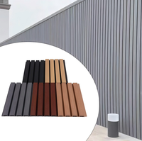 Panneaux de clôture extérieurs en composite bois-plastique – Échantillons de conception 3D étanches et faciles à assembler pour clôtures, treillis et portails